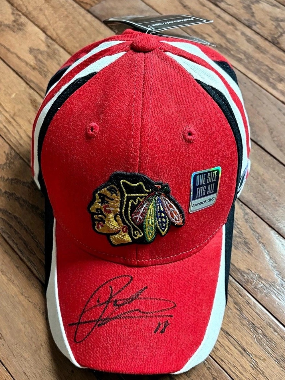 Patrick Kane 88 Autographed Reebok Center Ice Chicago Blackhawls CLS Fashion Fle